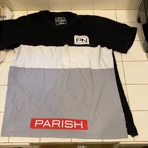 Parish t-shirt size XL for boy, S for men